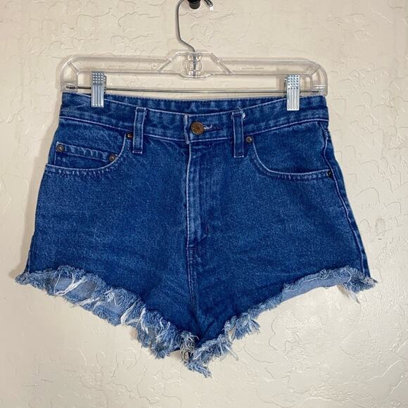 BDG Pants - BDG cheeky super hi rise jean shorts